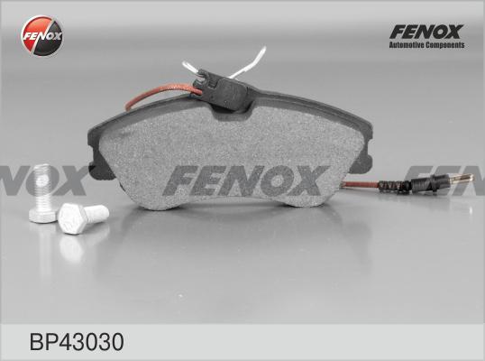 Fenox BP43030 - Тормозные колодки, дисковые, комплект autospares.lv