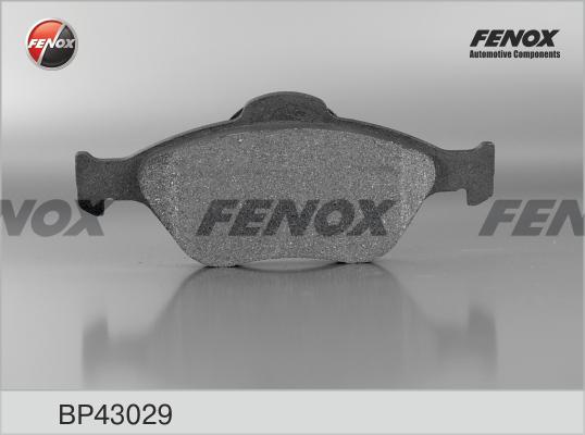 Fenox BP43029 - Тормозные колодки, дисковые, комплект autospares.lv