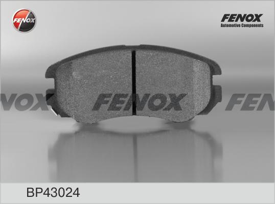 Fenox BP43024 - Тормозные колодки, дисковые, комплект autospares.lv