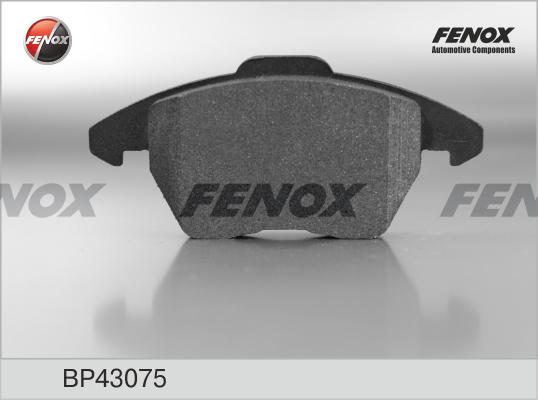 Fenox BP43075 - Тормозные колодки, дисковые, комплект autospares.lv
