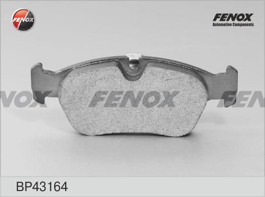 Fenox BP43164 - Тормозные колодки, дисковые, комплект autospares.lv