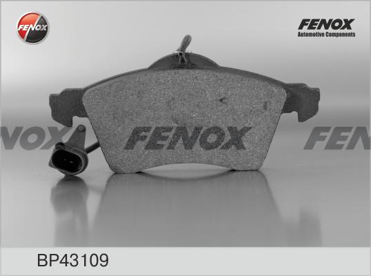 Fenox BP43109 - Тормозные колодки, дисковые, комплект autospares.lv