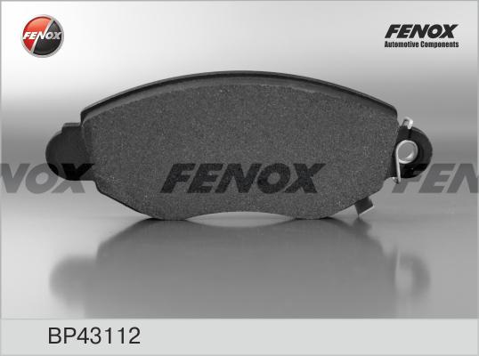 Fenox BP43112 - Тормозные колодки, дисковые, комплект autospares.lv