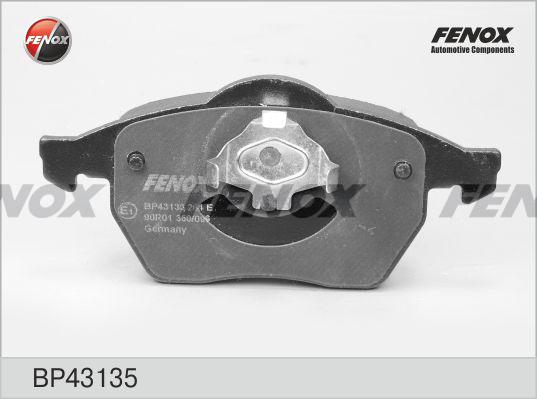 Fenox BP43135 - Тормозные колодки, дисковые, комплект autospares.lv