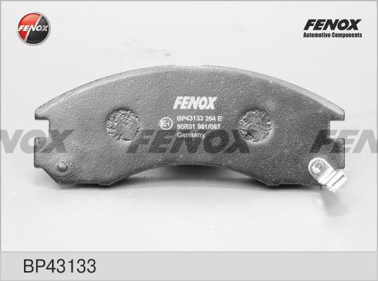 Fenox BP43133 - Тормозные колодки, дисковые, комплект autospares.lv