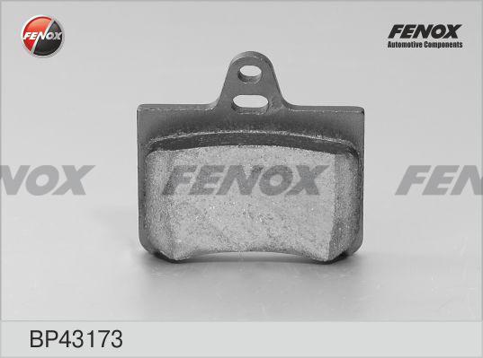 Fenox BP43173 - Тормозные колодки, дисковые, комплект autospares.lv