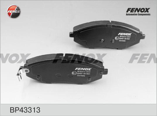 Fenox BP43313 - Тормозные колодки, дисковые, комплект autospares.lv