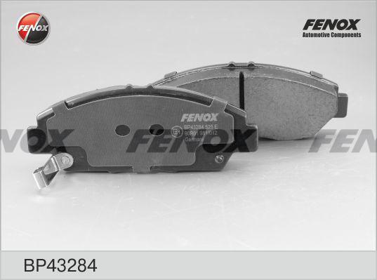 Fenox BP43284 - Тормозные колодки, дисковые, комплект autospares.lv