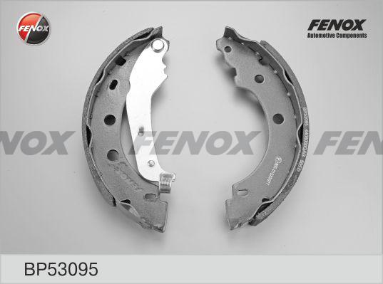 Fenox BP53095 - Комплект тормозных колодок, барабанные autospares.lv