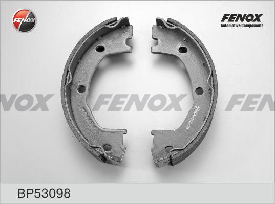 Fenox BP53098 - Комплект тормозных колодок, барабанные autospares.lv