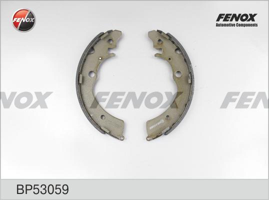Fenox BP53059 - Комплект тормозных колодок, барабанные autospares.lv