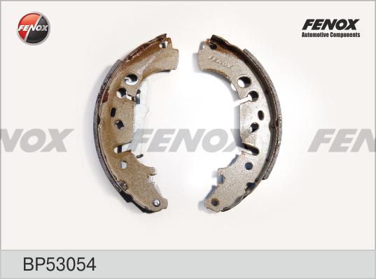 Fenox BP53054 - Комплект тормозных колодок, барабанные autospares.lv