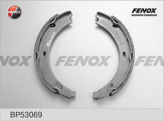 Fenox BP53069 - Комплект тормозных колодок, барабанные autospares.lv