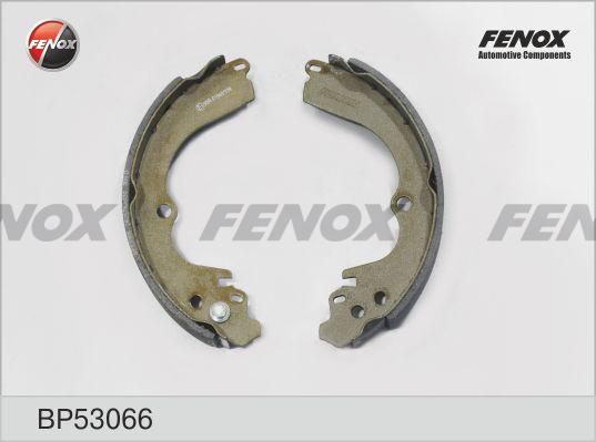 Fenox BP53066 - Комплект тормозных колодок, барабанные autospares.lv