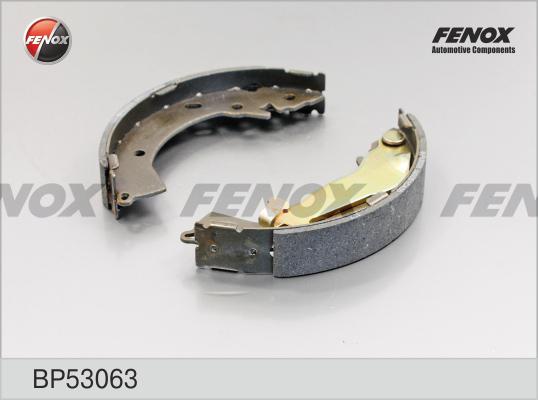 Fenox BP53063 - Комплект тормозных колодок, барабанные autospares.lv