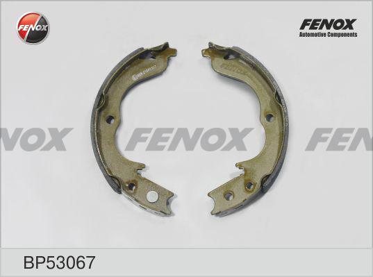 Fenox BP53067 - Комплект тормозных колодок, барабанные autospares.lv