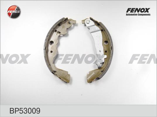 Fenox BP53009 - Комплект тормозных колодок, барабанные autospares.lv