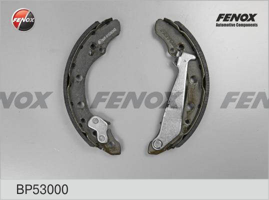 Fenox BP53000 - Комплект тормозных колодок, барабанные autospares.lv