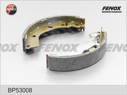 Fenox BP53008 - Комплект тормозных колодок, барабанные autospares.lv