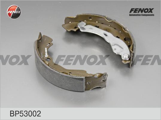 Fenox BP53002 - Комплект тормозных колодок, барабанные autospares.lv