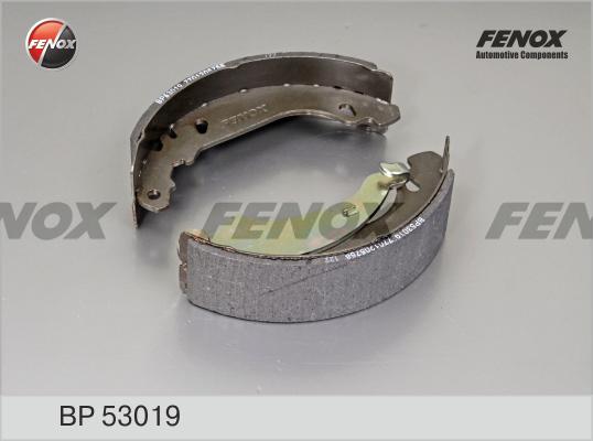 Fenox BP53019 - Комплект тормозных колодок, барабанные autospares.lv