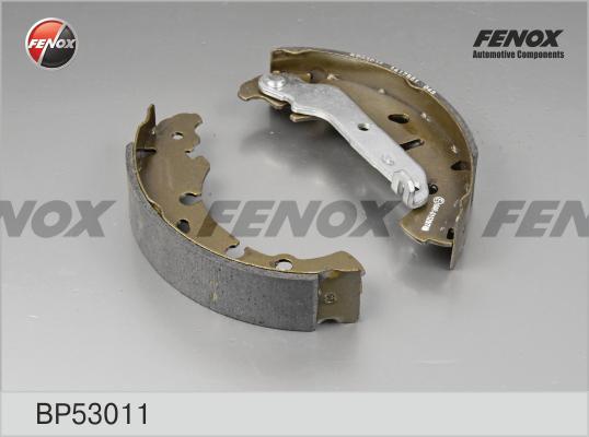 Fenox BP53011 - Комплект тормозных колодок, барабанные autospares.lv