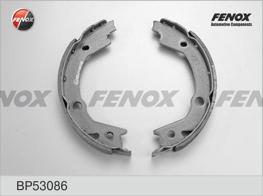 Fenox BP53086 - Комплект тормозных колодок, барабанные autospares.lv