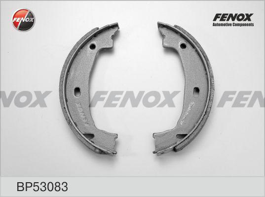 Fenox BP53083 - Комплект тормозных колодок, барабанные autospares.lv