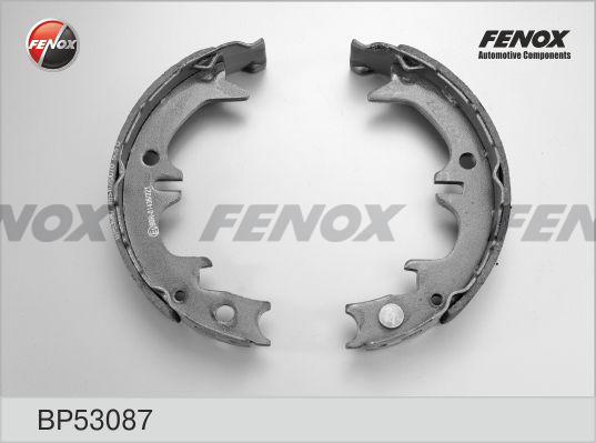 Fenox BP53087 - Комплект тормозных колодок, барабанные autospares.lv