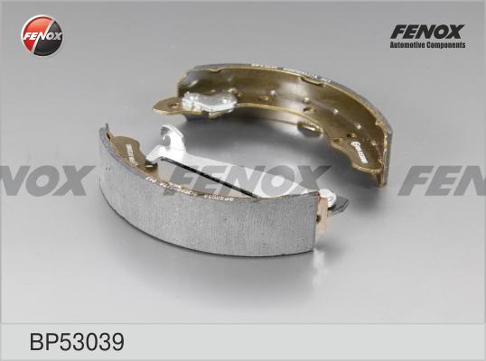 Fenox BP53039 - Комплект тормозных колодок, барабанные autospares.lv