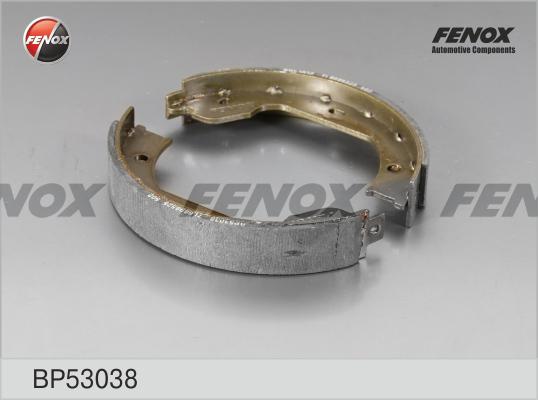 Fenox BP53038 - Комплект тормозных колодок, барабанные autospares.lv