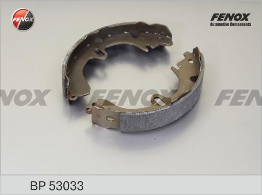 Fenox BP53033 - Комплект тормозных колодок, барабанные autospares.lv