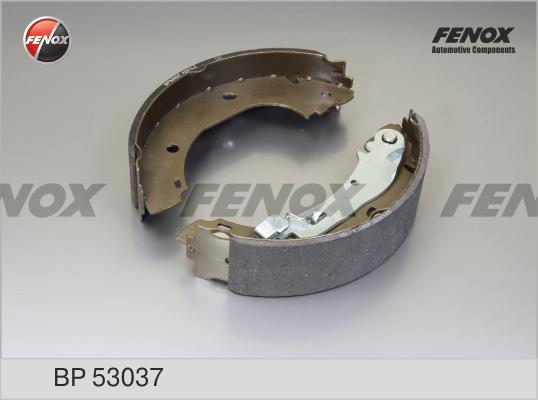 Fenox BP53037 - Комплект тормозных колодок, барабанные autospares.lv