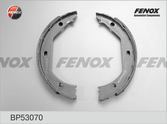 Fenox BP53070 - Комплект тормозных колодок, барабанные autospares.lv