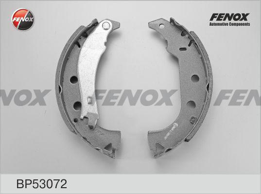 Fenox BP53072 - Комплект тормозных колодок, барабанные autospares.lv