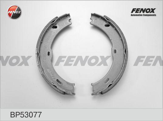 Fenox BP53077 - Комплект тормозных колодок, барабанные autospares.lv