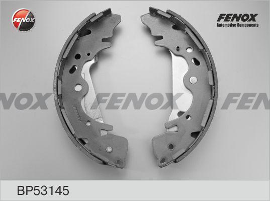 Fenox BP53145 - Комплект тормозных колодок, барабанные autospares.lv