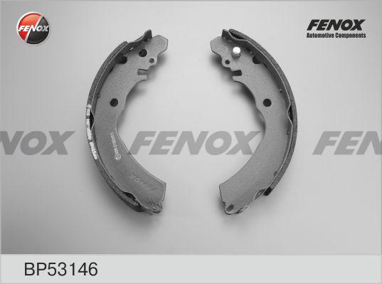 Fenox BP53146 - Комплект тормозных колодок, барабанные autospares.lv