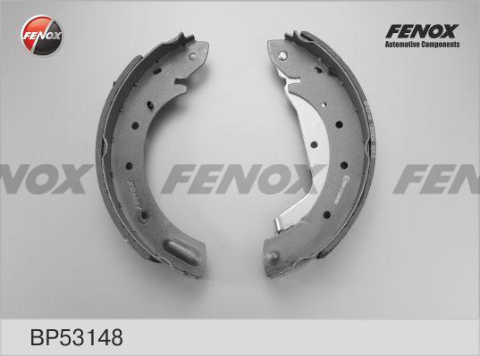 Fenox BP53148 - Комплект тормозных колодок, барабанные autospares.lv