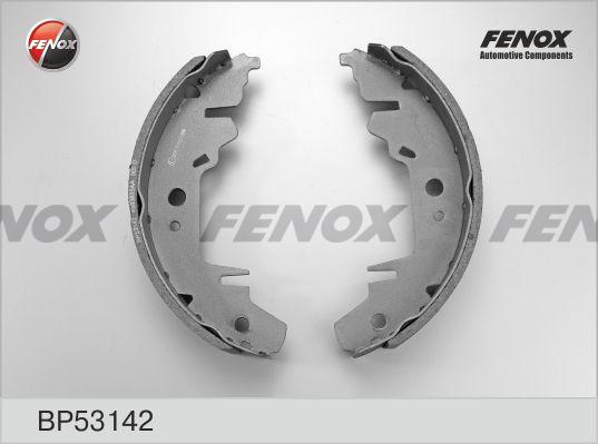 Fenox BP53142 - Комплект тормозных колодок, барабанные autospares.lv