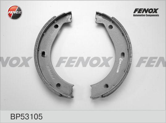 Fenox BP53105 - Комплект тормозных колодок, барабанные autospares.lv