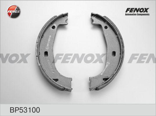 Fenox BP53100 - Комплект тормозных колодок, барабанные autospares.lv