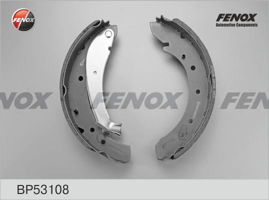 Fenox BP53108 - Комплект тормозных колодок, барабанные autospares.lv