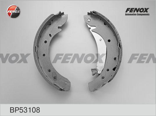 Fenox BP53108 - Комплект тормозных колодок, барабанные autospares.lv