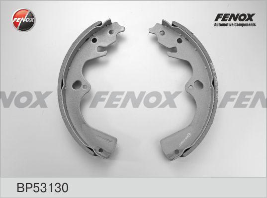 Fenox BP53130 - Комплект тормозных колодок, барабанные autospares.lv