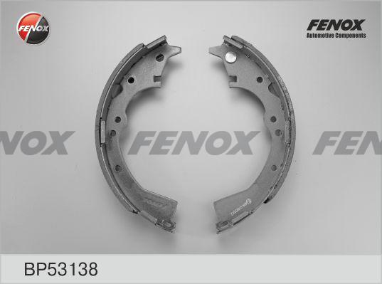 Fenox BP53138 - Комплект тормозных колодок, барабанные autospares.lv