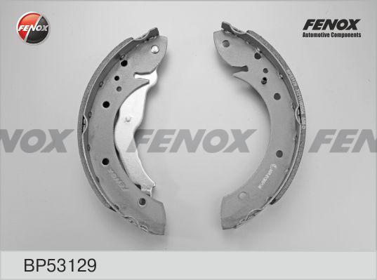 Fenox BP53129 - Комплект тормозных колодок, барабанные autospares.lv