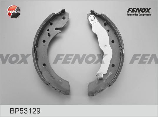 Fenox BP53129 - Комплект тормозных колодок, барабанные autospares.lv