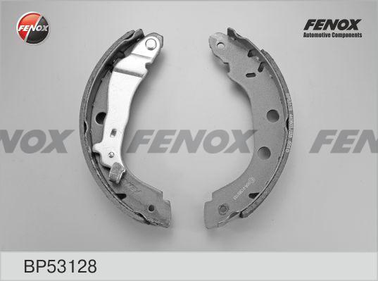 Fenox BP53128 - Комплект тормозных колодок, барабанные autospares.lv