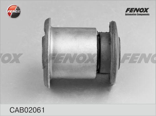 Fenox CAB02061 - Сайлентблок, рычаг подвески колеса autospares.lv